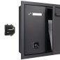 Preview: ekey HELLO-Briefkasten Unterputz und ekey sLine Fingerprint (ohne Intercom) WM Limited Edition #204514